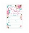 Sweet Blooms Shower Invitations Envelopes