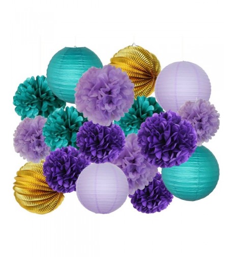 Furuix Decorations Supplies Lavender Lanterns