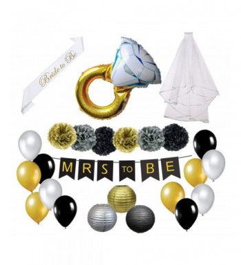 Bachelorette Decorations Classy Silver Supplies