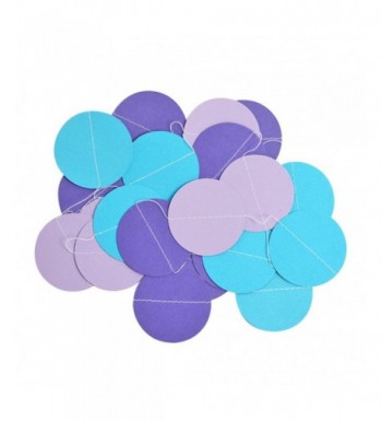 Mermaid Decorations Purple and Blue Tissue Paper Pom Poms Flowers ...