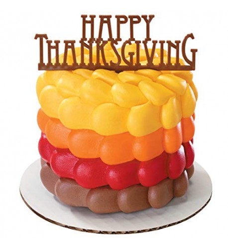 DecoPac Happy Thanksgiving Cake Pick