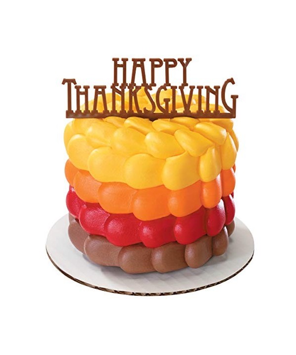 DecoPac Happy Thanksgiving Cake Pick