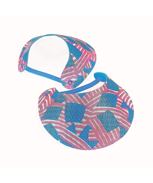 Patriotic Foam Coil Visors New