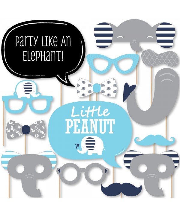 Blue Elephant Shower Birthday Party