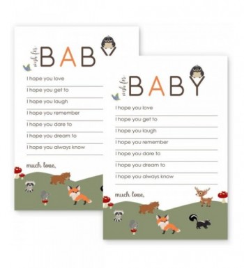 Woodland Wishes Baby Shower Game