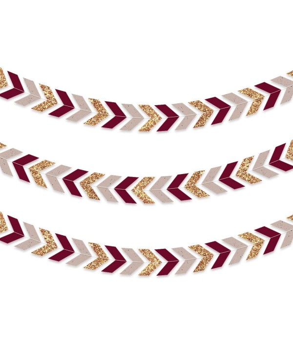 NICROLANDEE Burgundy Valentines Bachelorette Decorations NICROLANDEE Burgundy Valentines Bachelorette Decorations