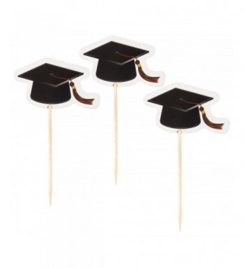 Bamboo Cocktail Picks Graduation Toothpicks
