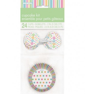 Pastel Baby Shower Cupcake Kit