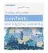 Blue Polka Baby Shower Confetti