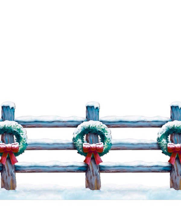 Holiday Fence Border Party Accessory