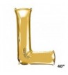 BalsaCircle Letter 40 Inch Mylar Balloon