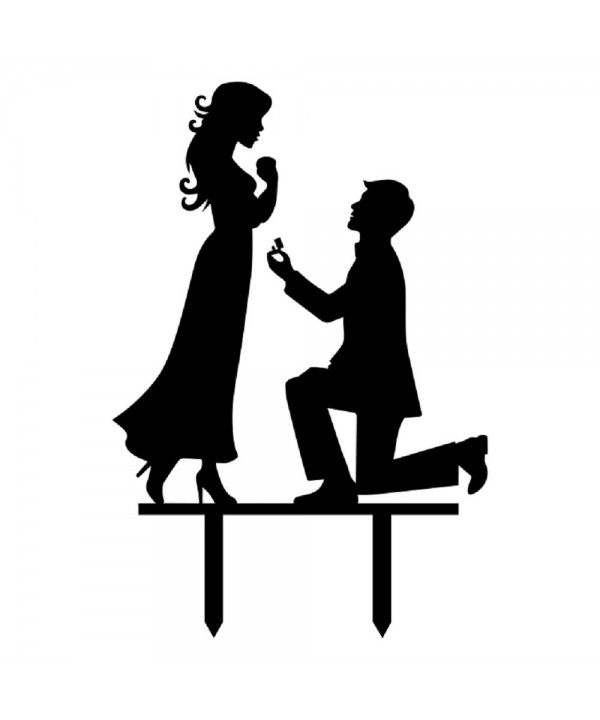 Propose Wedding Topper Decoration Engagement