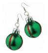 Rubies Costume Green Christmas Earrings