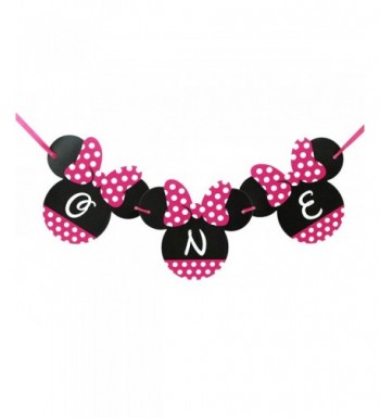 Minnie Mouse Birthday Banner Decoration