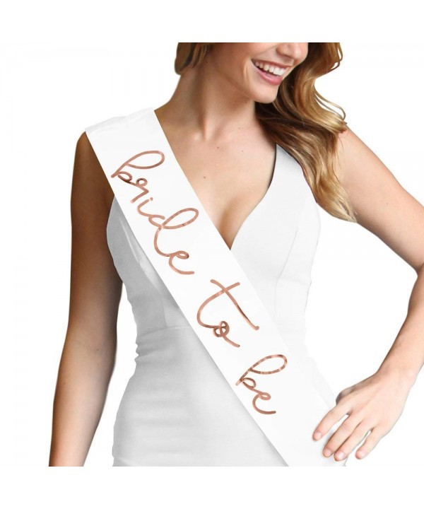 Rose Gold Bridal Shower Sash