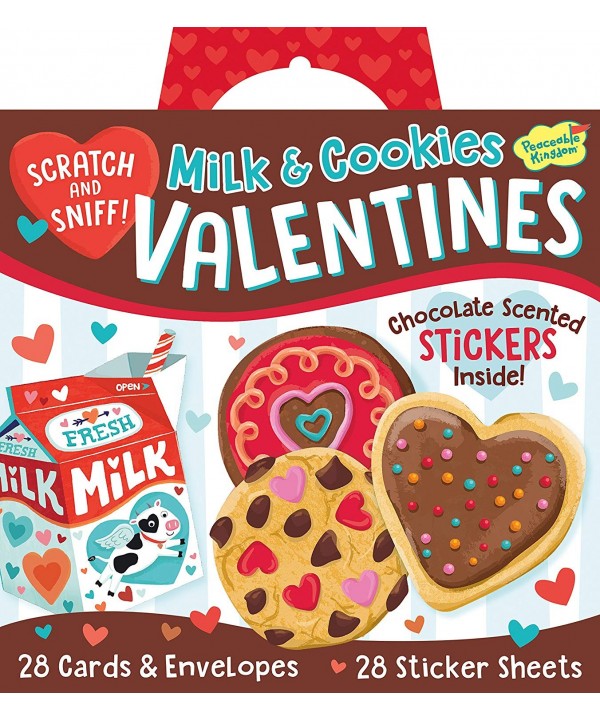 Peaceable Kingdom Cookies Stickers Valentines