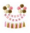 Birthday Decorations Supplies Banner Tassels